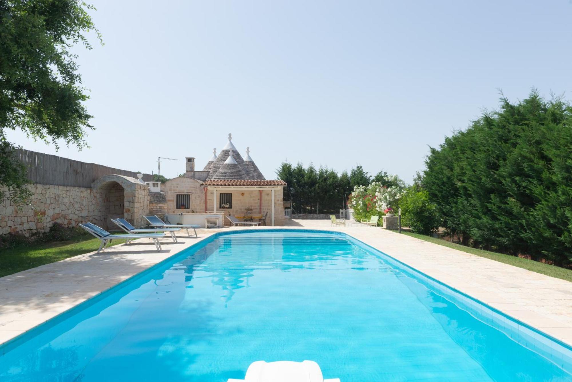 Trullo Filippo With Exclusive Pool Villa Cisternino Kültér fotó